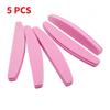Xiaomi 5pcs Sponge Nail File Professional Double-sided Nail File Block Nail Polish Buffing Sanding Buffer Strip Polishing Pedicure