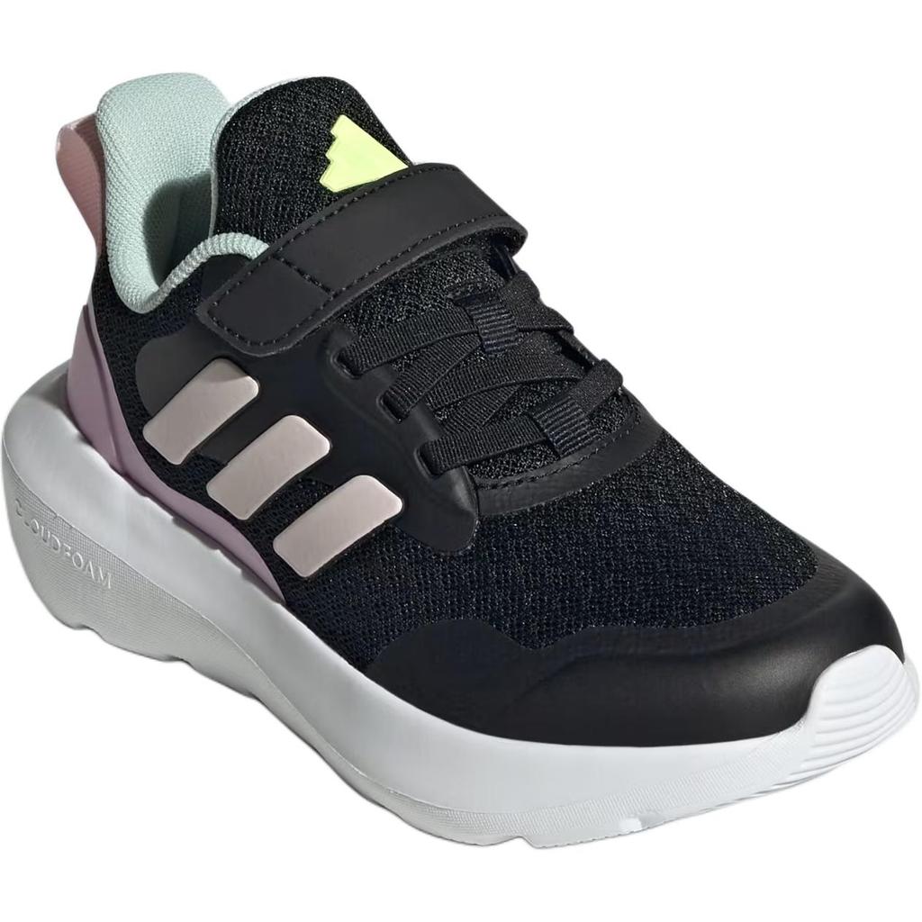 Adidas FortaRun 3 C Black Bliss Lilac Kids Sneakers Core-Black Clear-Pink JI2192