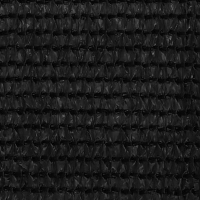 Balcony Privacy Screen Black 120 X 400 Cm HDPE