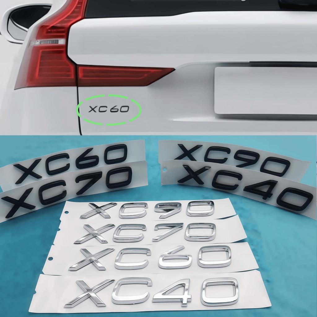 1Pc 3D Chrome ABS Letters Logo Car Rear Trunk Emblem Badge Sticker