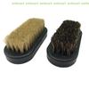 [C]Shoe Polish Brush Leather Pig Hair Soft Polishing Tool Cleaning Brush Nub Leather Boots Clean Shine Brush