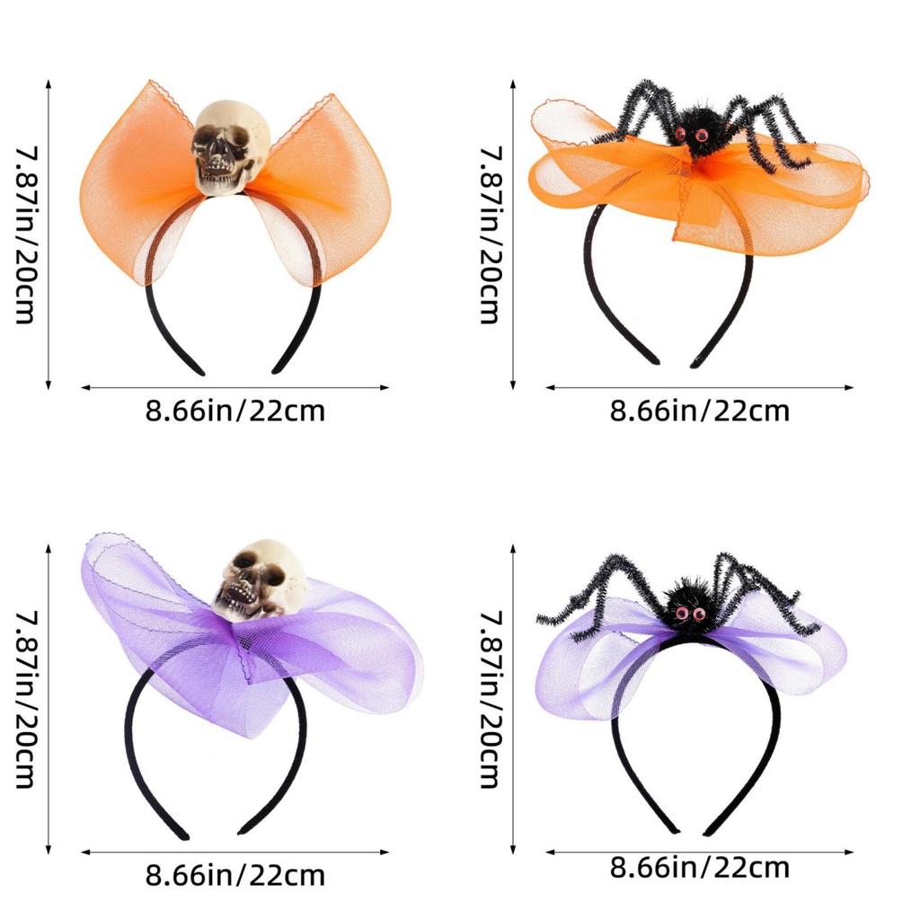 Halloween Hairband Festival Hair Band Spider Ghost Cosplay Hair Hoop DIY Masquerade Party Hair Accessories Cute Halloween Gift