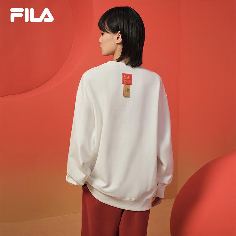 FILA Unisex Oxygen Logo Pullover Sweatshirt