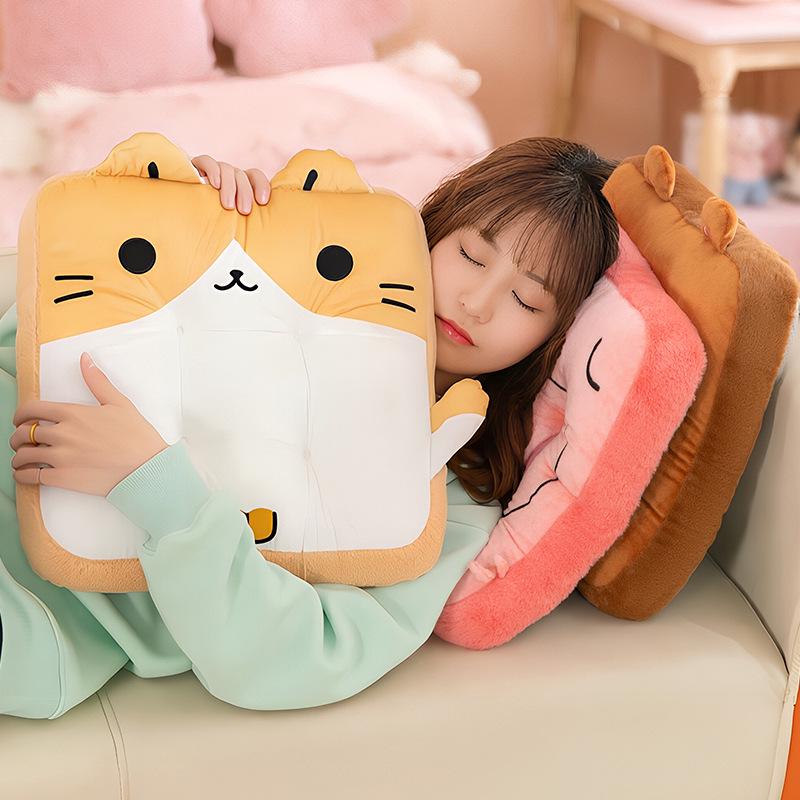 Cartoon Plush Chair Pad for Kids - Height Boost & Comfort