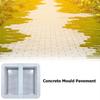 1Pcs Reusable Paving Brick Mould 20x10cm Concrete Path Maker Mold  For Lawn Patio Yard Garden