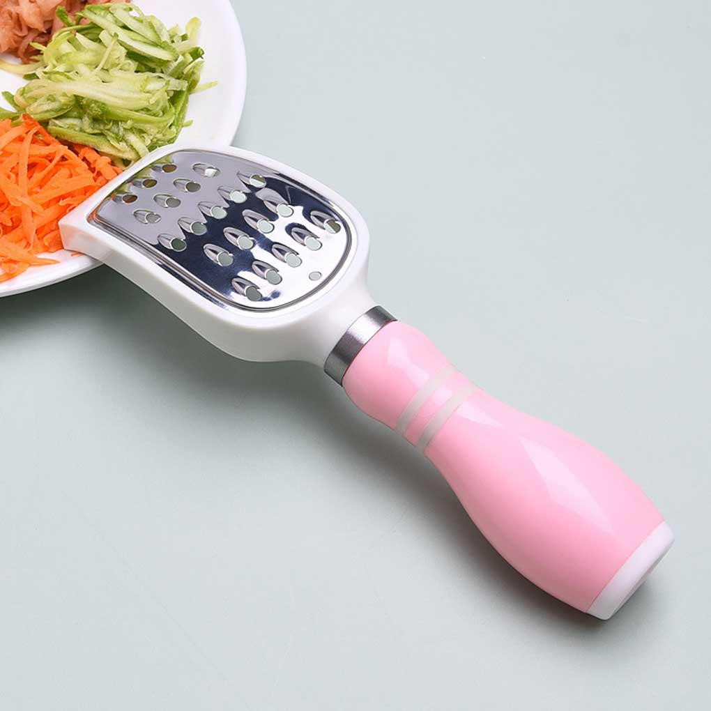 Kitchen Grater Bowling Ball Shape Vegetable Chopper with Handle Stainless Steel Slicer Manual Carrot Shredder Cooking Tools
