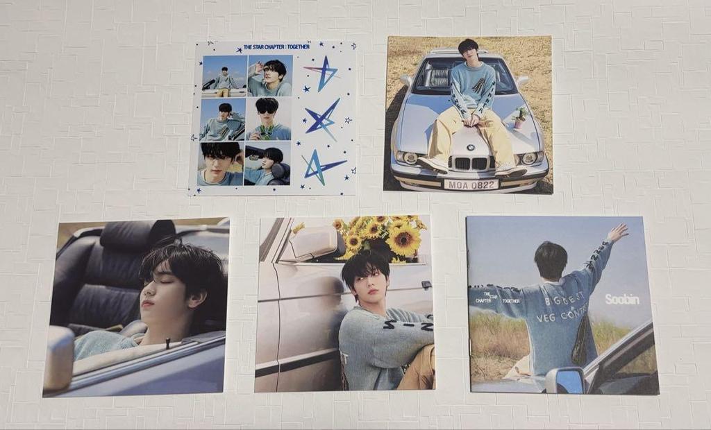 [USED] txt The Star Chapter Soobin trading card included