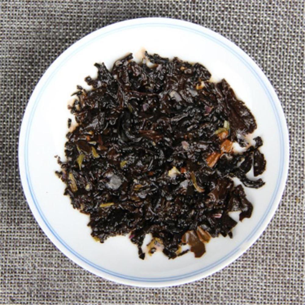 Różany Puerh z Yunnan 100g Puszka Małe Tuocha Dojrzały Organiczny