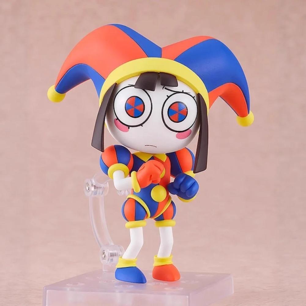 Anime The Digital Circus Pomni 2583 Gelenkige PVC-Figur Modell Spielzeug Geschenk 10cm