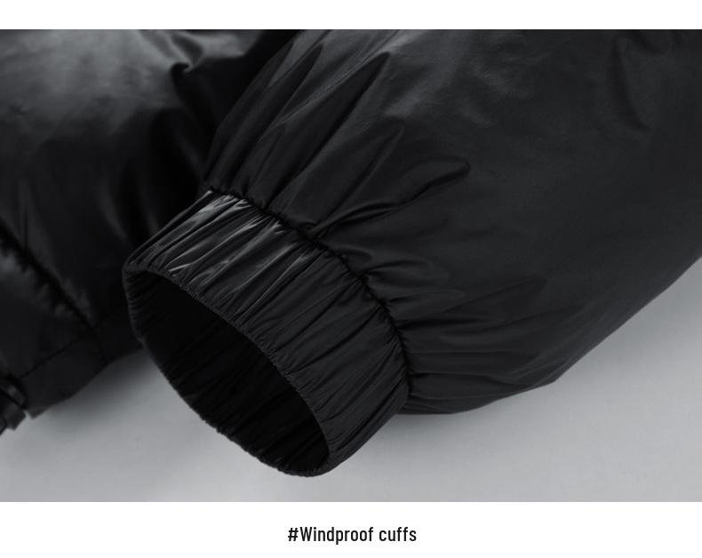 Mr. Cotton Men's Hooded Down Jacket - Thick White Duck Down for Warmth & Cold Protection in Winter