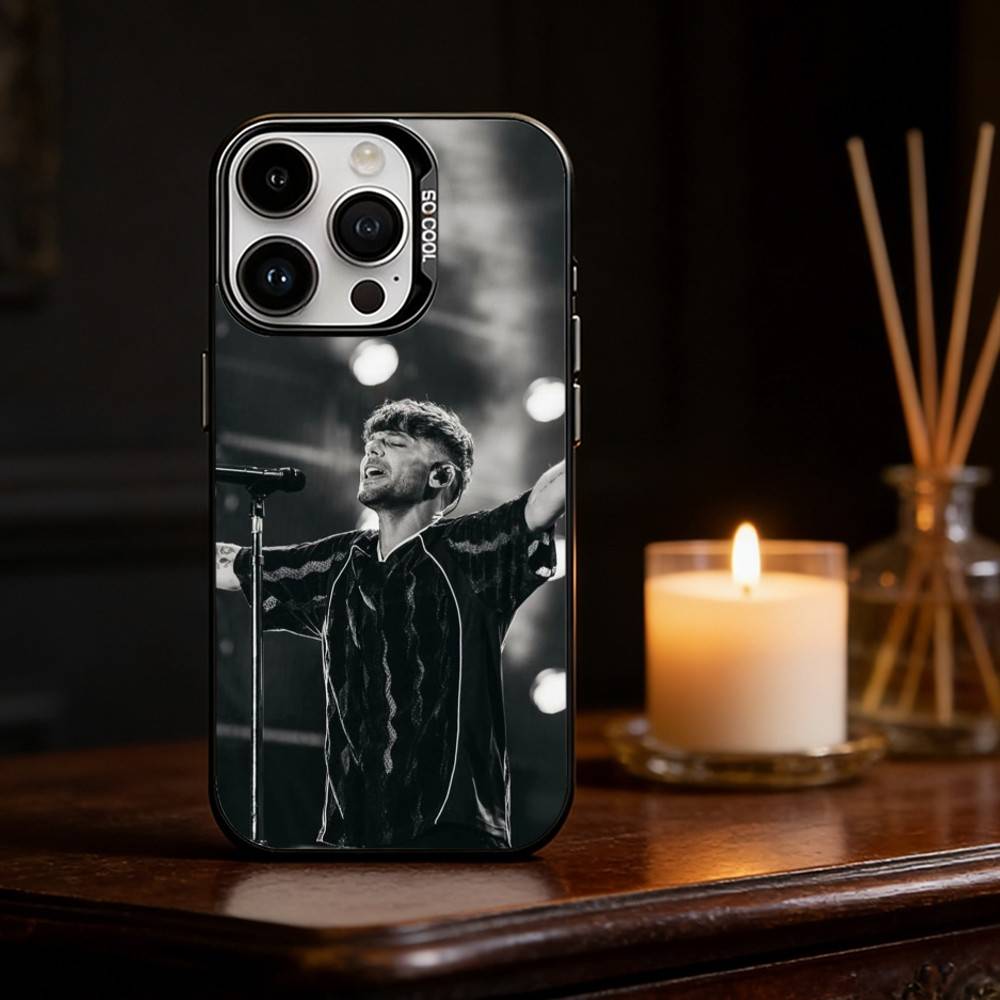 Singer L-Louis T-Tomlinson  Phone Case For iPhone 17,16,15,14,13,12,11,Pro Max,Plus Candy Silver Cover