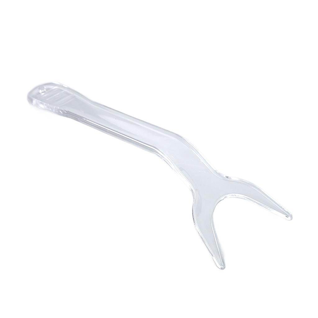 10pcs Dental Mouth Opener T Shaped Clear Observation Intraoral Lip Retractor for Children Small Size