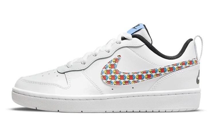 Nike Court Borough Low 2 SE GS  Happy Hoops  39
