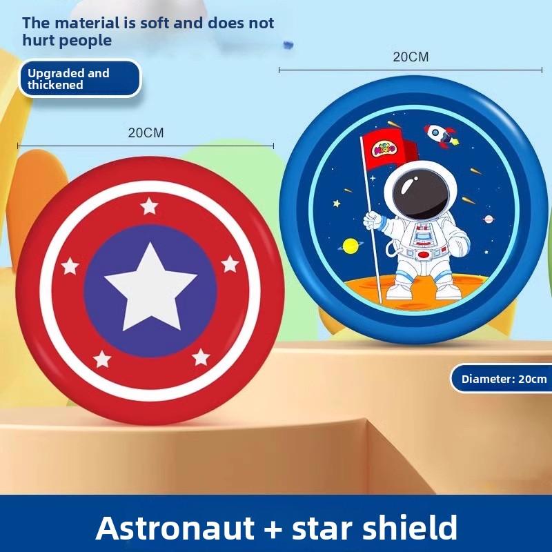 Children's Safety Plastic Soft for Toy Outdoor Hand Throw Boys Girls Parent-Child Interactive Roving UFO Sports