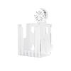 U-shaped Opening Tissue Container Transparent Suction Cup Wall Mount Wipes Storage Box Strong Load-bearing Bathroom Dispenser