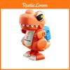 Kid Plastic Dinosaur Wind Up Toy With Mechanical Movement For Gift Learning