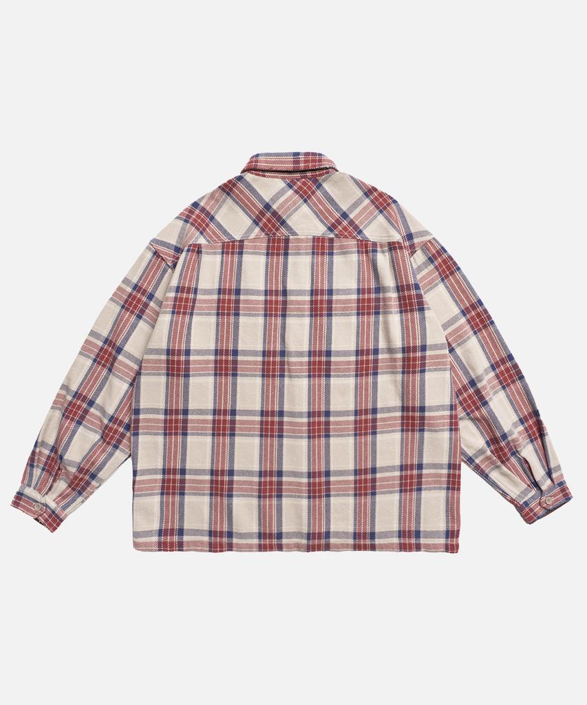Mideueobdeiteu Flannel Overshirt_2Color