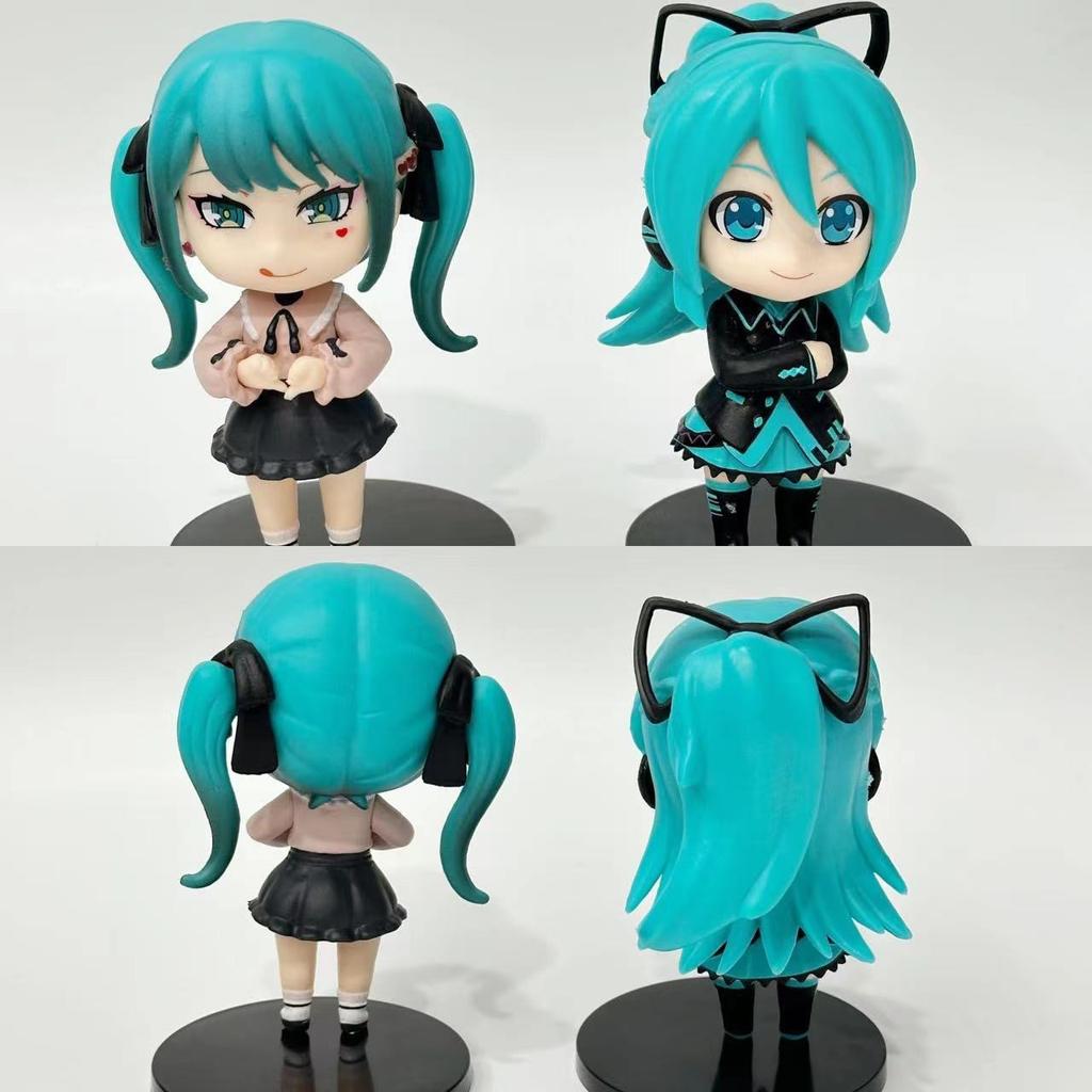 6 Stück/Set Hatsune Miku Q Version Serie Cinnamoroll Piapro Erste Generation Generation Kinderspielzeug Sammlung Geschenk Geburtstagsgeschenk