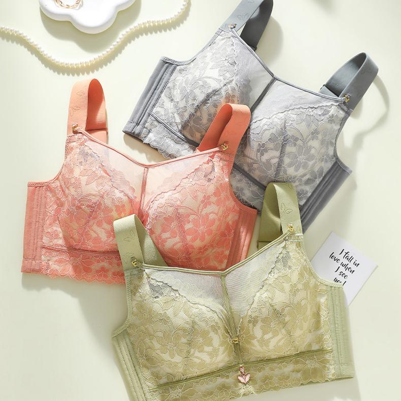 Traceless Bra for Women Thin Underwear for Women Summer Without Steel Rims Anti Sagging Accessory Bra Plus Size Bra