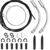 Bicycle Brake & Shifter Cable Housing Set - Universal 5mm/4mm for Mountain/Road Bikes