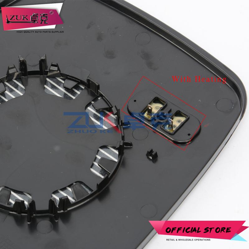Car Door Outer Rear View Mirror Lens Exterior Wing Rearview Glass For Nissan NV200 2010 2011 2012 2013 2014 2015 2016 2017 2018