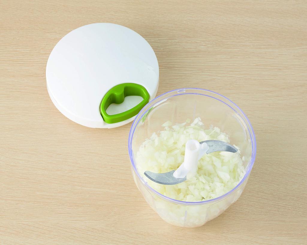Super Deluxe Chopper with Washable Inner Storage and 5 900ml K&A Lid, Lid, Whisk, Blades,