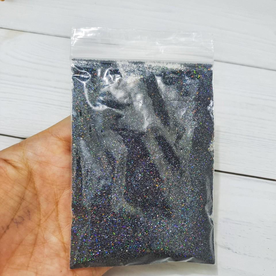 Fine Shiny Laser Nail Art Glitter Sequins for DIY Resin Filling, 0.2MM, 10g Bag