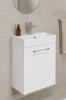 Elara Hanging Bathroom Cabinet With Sink , Gloss, Handle