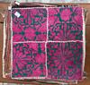 Old Stock Traditional Indian Patchwork Pillow Cover | Handcrafted Textile Art