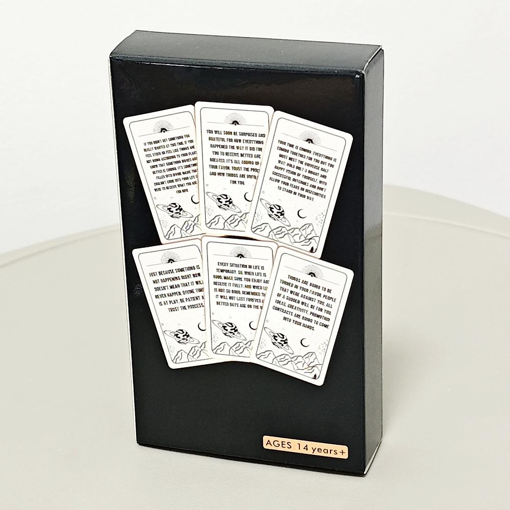 Messages From The Universe Oracle Deck 10.3*6cm with Guidance From Your Guides for General Readings 54 Pcs Oracle Cards