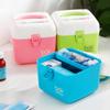 Multi Function Household Portable Double Layer Small Storage Box Toy Stationery Medicine Storage Box Children's Snack Box
