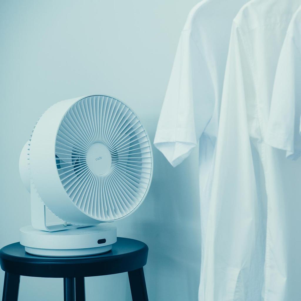 Cado Sterilizing Circulator STREAM1800 Cado Deodorizing Fan STR-1800 (White)