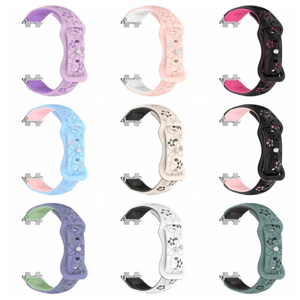 Silikon Handgelenkband Verstellbares Armband Neues Band Gürtel für Huawei Band 10 8 9 Mann Frau