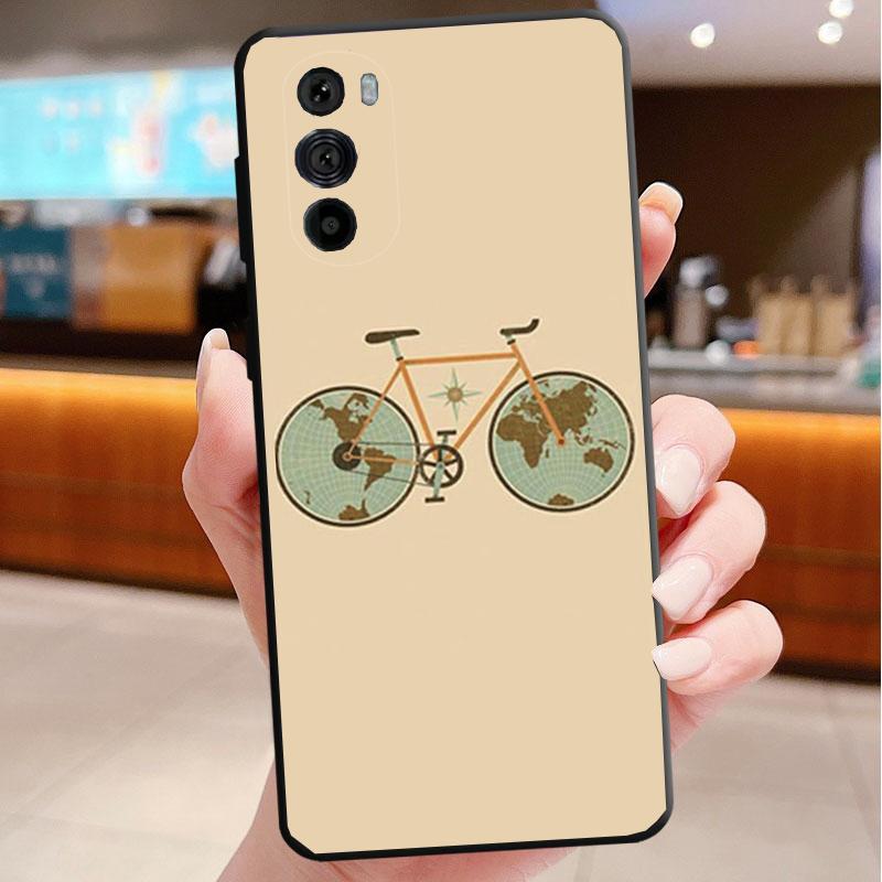 

Phone Case For Motorola Edge 50 40 Pro 60 50 40 30 Ultra Neo Fusion Moto G85 G72 G53 G54 G84 G13 G32 BIKE CYCLING art Moto G32