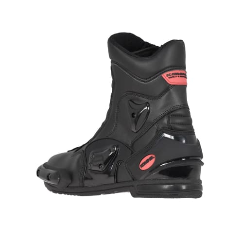 KOMINE Motorcycle Protective Sports Short Riding Boots BK-067 799 Waterproof 05-067 Black 26.5 cm
