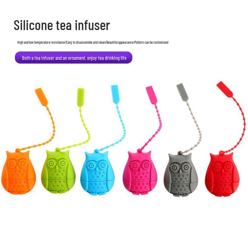 Owl Silicone Tea Infuser & Strainer Accessory