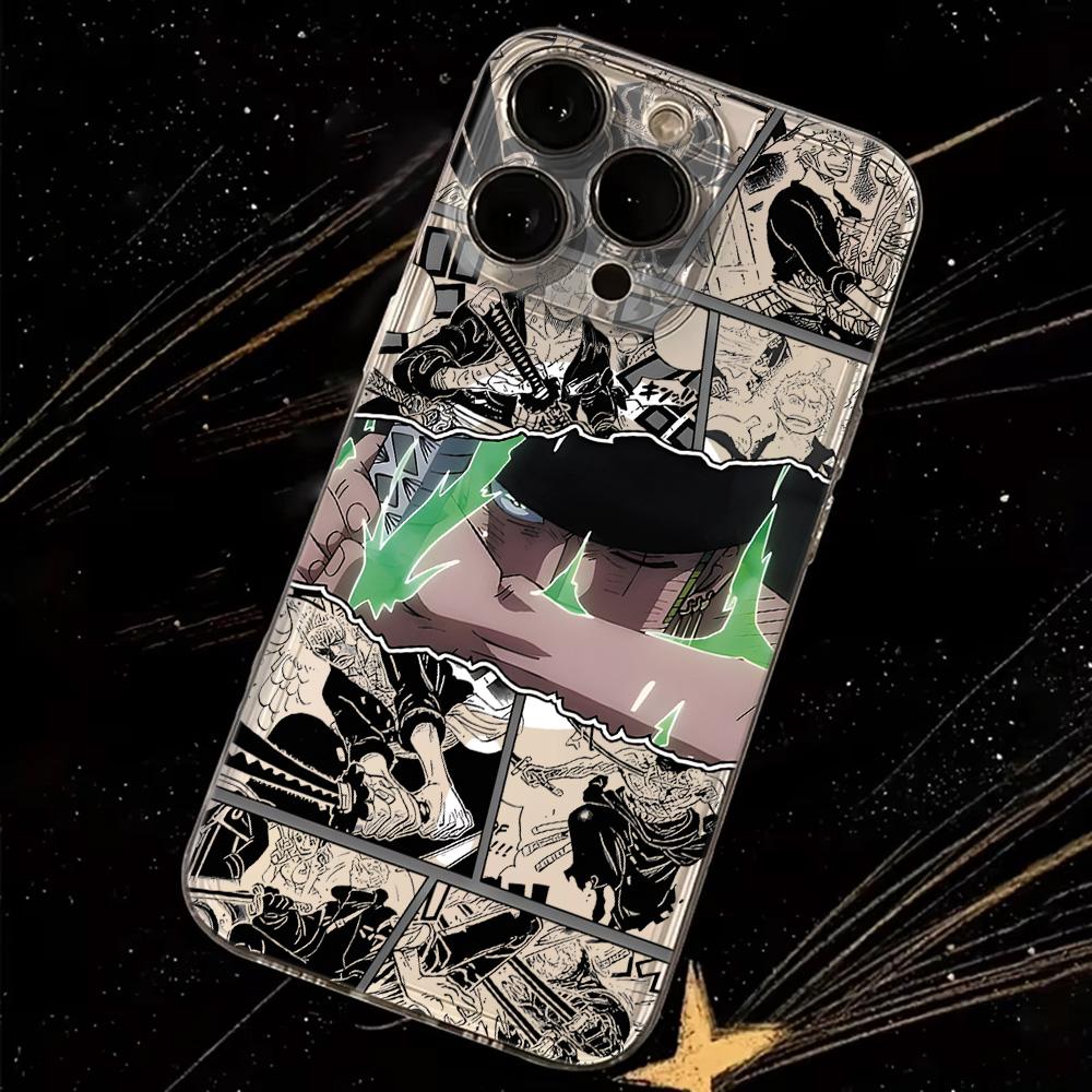 Anime Ones Pieces Luffys Magnetic Phone Case for Samsung Galaxy S25 S24 S23 S22 S21 S20 FE Edge Plus Ultra 5G Soft Clear TPU