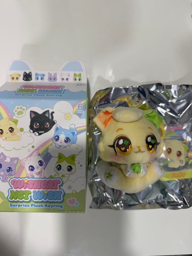 [USED] NCTWISH WISHCAT Keyring Ryo Lucky Nyan