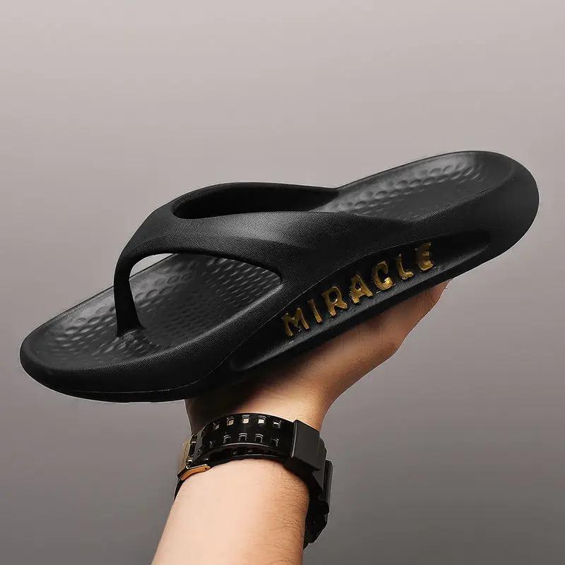 Sandals on Beach Flat Shoes for Women Flip Flops Soft Woman Slippers Slides Outside Small Size Chic and Elegant I Y Designer 39
