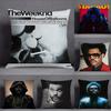 Singer The W-Weekend Pillow Case Square Double-Sided Printing Short Plush Sofa Cushion Cover Bedroom Pillow