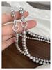 Madama Shiseka Women's Pearl Necklace: Versatile Autumn-Winter Beaded Chain, High-End Luxury Jewelry