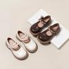 Elegant Girl Princess Shoes Embroidered Sweet Kids Mary Jane Shoes New Chic Children's Causal Dress Leather Shoes Lolita Style