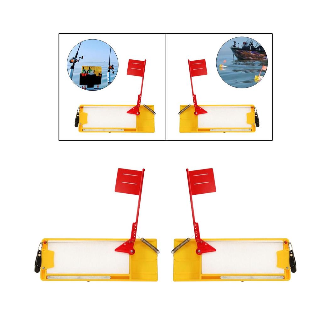 Fishing Planer Board Fishing Accessory Adjustable Flag Extension Medium Side