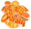 Food Sample Bread and Sweets Display Realistic Candy Toy Set No Set, Sample, (12 Breads, Basket)