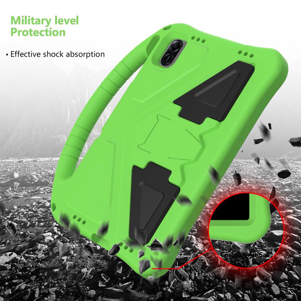 EVA Built-in Kickstand Case For Infinix Xpad 2024 11 inch Model X1101 Kids Funda Cover Shockproof With Capa Portable Hand Holder