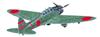 Hasegawa Japanese Navy Aichi D3A1 Type 99 Carrier Bomber Model 11 Midway Island Plastic Model JT56 1/48