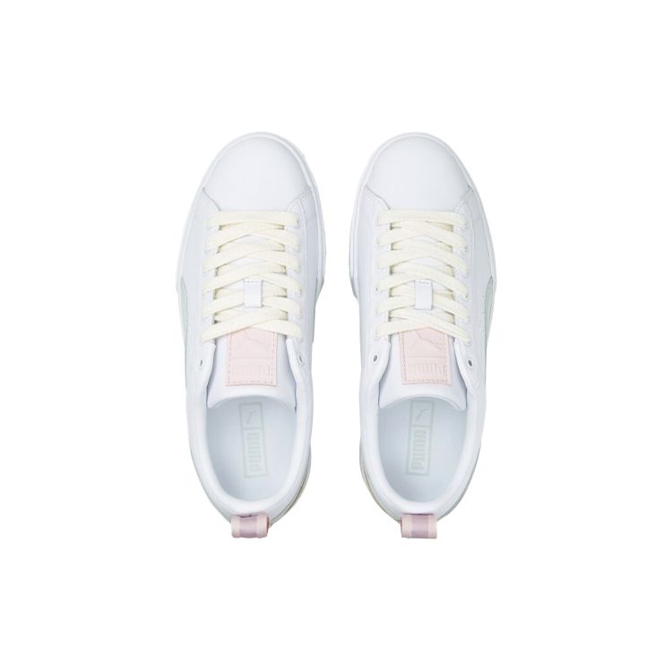 Puma Mayze Luxe White Mint Women Sneakers Pristine 383995-01