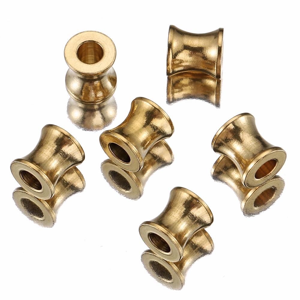 20pcs 10pcs 8.5x8mm Stainless Steel Loose Spacer Beads Barrel Drum Charms Pendants for Necklace Bracelet Jewelry Making DIY