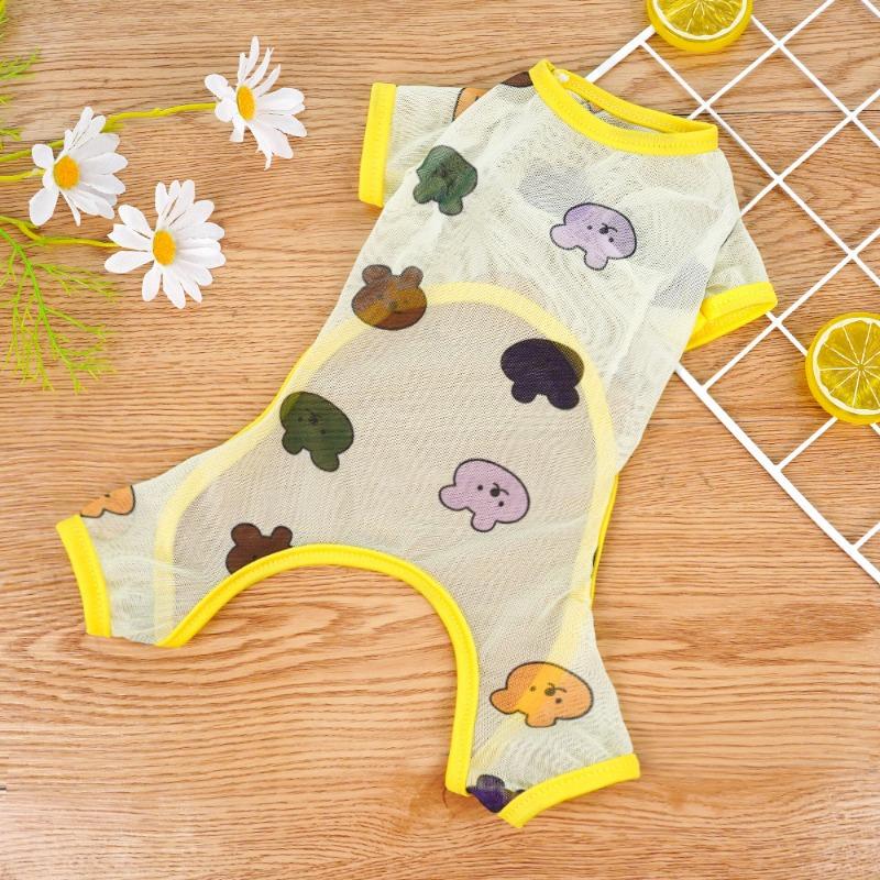 Pet Four-legged Clothing VestsDog and Cat Supplies Cat Air-conditioned SuitsAnti-dirt and Anti-mosquito Clothing