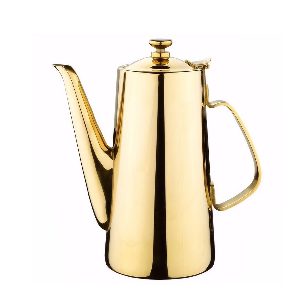 

Stainless Steel Cold Water Kettle Non- Slip Handle Water Jug Large Capacity Water Pot Wide Mouth for Coffee Tea Juice